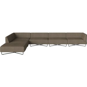 Bolia Orlando outdoor O2 sofa 6 modules met open einde - links