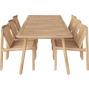 Bolia Patio ensemble de repas outdoor (6 chaises et table L220 cm) Bolia Patio ensemble de repas outdoor (6 chaises et table L220 cm)