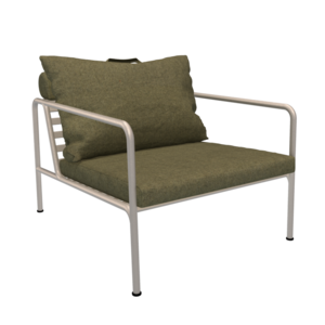 Houe Avon chaise lounge cadre muted white