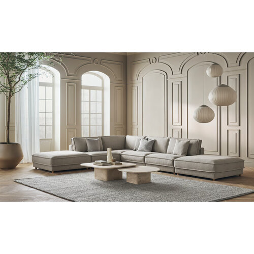 Bolia Eida salontafel Ø90 cm beige marmer