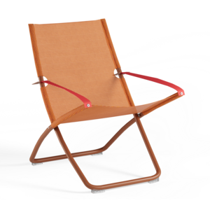 Emu Snooze fauteuil lounge maple red/peach