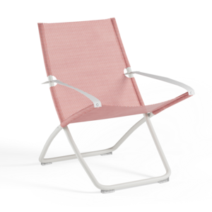 Emu Snooze fauteuil lounge matt white/red Emu Snooze fauteuil lounge matt white/red