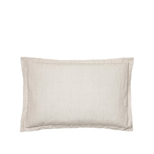 Broste Copenhagen Linnen coussin castle beige 60 x 40 Broste Copenhagen Linnen coussin castle beige 60 x 40