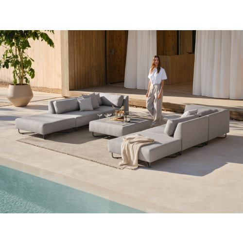 Bolia Orlando outdoor O2 sofa 3 modules met open einde - links