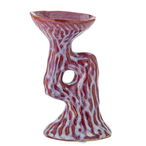 Bloomingville Ivalie bougeoir en céramique rose