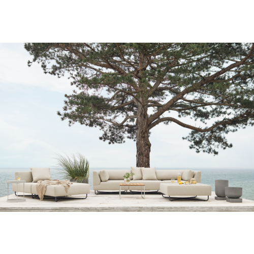 Bolia Orlando outdoor O2 sofa 3 modules met open einde - links met kussens Bolia Orlando outdoor O2 sofa 3 modules met open einde - links met kussens