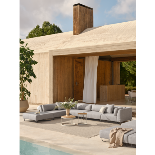 Bolia Orlando outdoor O2 sofa 3 modules met open einde - links met kussens Bolia Orlando outdoor O2 sofa 3 modules met open einde - links met kussens
