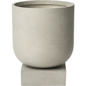 Bolia Podium pot de fleurs Ø33 x H40 cm Grey