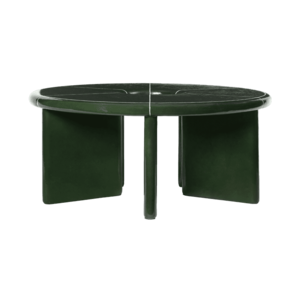 Ferm Living Deya salontafel Ø 80 Dark Green