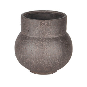 Paju Design Rafael papi pot de fleurs ou bougie de jardin rechargeable brun foncé Ø19,5