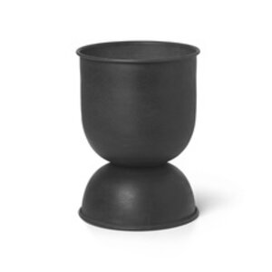 Ferm Living Hourglass bloempot Extra Small Black