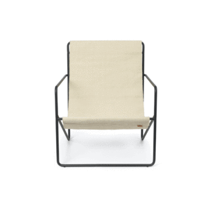 Ferm Living Desert loungestoel Black
