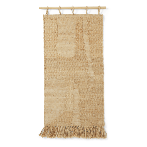 Ferm Living Harvest wandtapijt 50 x 100 Natural Ferm Living Harvest wandtapijt 50 x 100 Natural