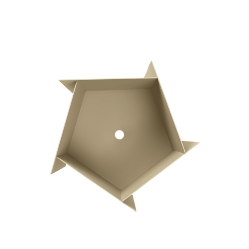 Ferm Living Fragma bloempot H 28 Cashmere Ferm Living Fragma bloempot H 28 Cashmere