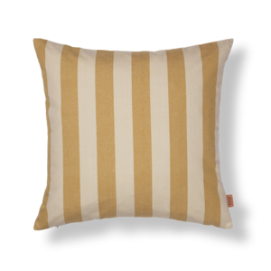 Ferm Living Strand coussin outdoor Warm Yellow/Parchment