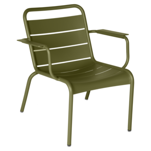 Fermob Luxembourg fauteuil lounge avec accoudoirs