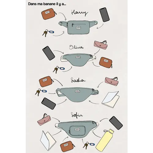 Hindbag Andrea bum bag lila Hindbag Andrea bum bag lila