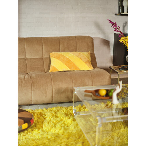 HKLiving Gestreept fluwelen kussen april 40 x 60