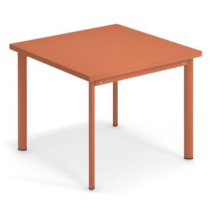 Emu Star table de jardin 90 x 90 maple red