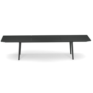 Emu Plus4 table de jardin extensible noire 220+110 x 90 Emu Plus4 table de jardin extensible noire 220+110 x 90