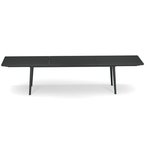 Emu Plus4 verlengbare tuintafel zwart 220+110 x 90