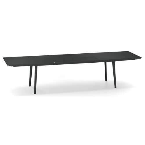 Emu Plus4 verlengbare tuintafel zwart 220+110 x 90