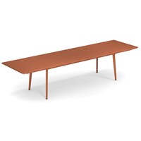 Plus4 verlengbare tuintafel maple red 220+110 x 90