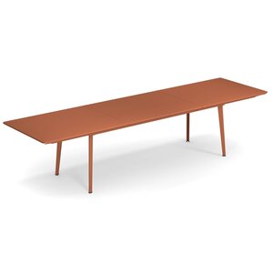 Emu Plus4 table de jardin extensible maple red 220+110 x 90