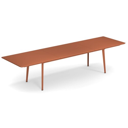 Emu Plus4 verlengbare tuintafel maple red 220+110 x 90