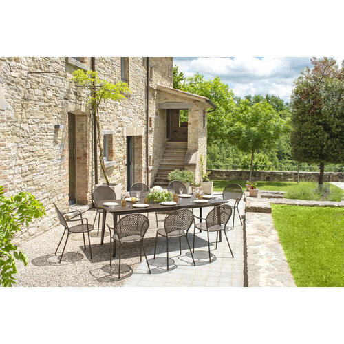 Emu Plus4 verlengbare tuintafel military green 160+110 x 90