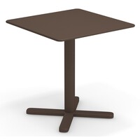 Darwin inklapbare tuintafel  70 x 70  indian brown