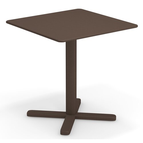 Emu Darwin inklapbare tuintafel  70 x 70  indian brown