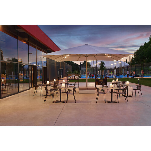 Emu Darwin table de jardin pliante 70/70 indian brown