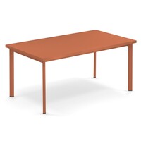 Star tuintafel 160 x 90 maple red
