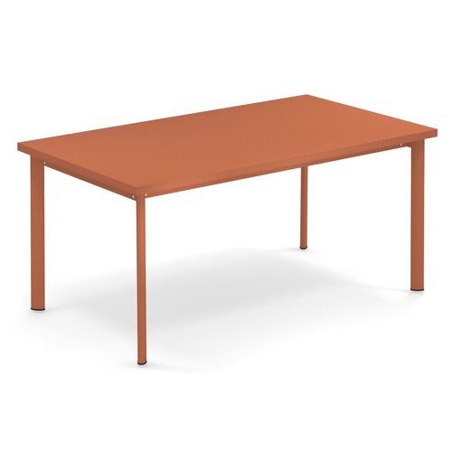 Emu Star tuintafel 160 x 90 maple red