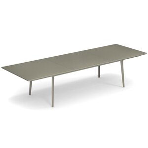 Emu Plus4 verlengbare tuintafel grey-green 220+110 x110