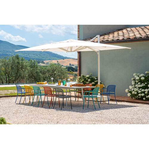 Emu Plus4 verlengbare tuintafel grey-green 220+110 x110