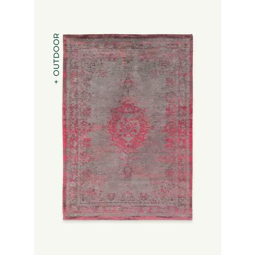 Louis De Poortere Rugs Medallion Pink Flash tapijt Fading World Collection Louis De Poortere Rugs Medallion Pink Flash tapijt Fading World Collection
