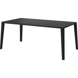 Bolia Graceful eettafel zwartgebeitst eiken massief 95 x 180 cm - 30 mm TOONZAALMODEL