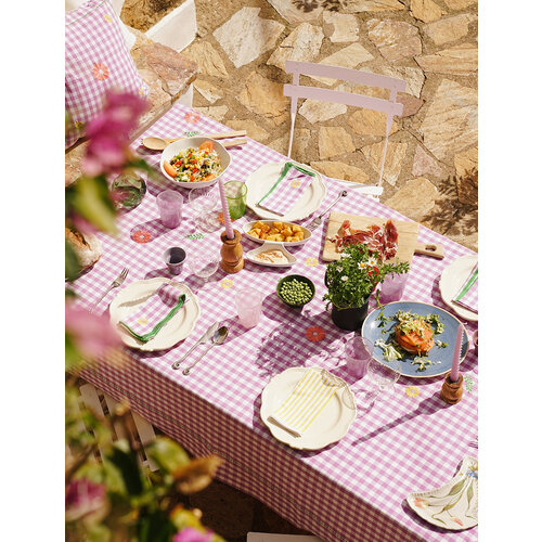 Maison Dînette Kahlo violet tafelkleed 300 x 160