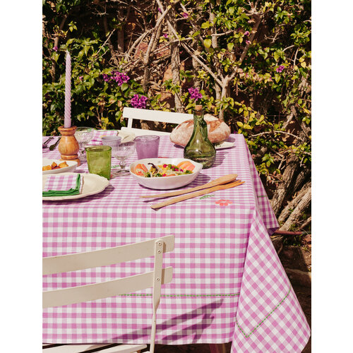 Maison Dînette Kahlo violet tafelkleed 300 x 160 Maison Dînette Kahlo violet tafelkleed 300 x 160