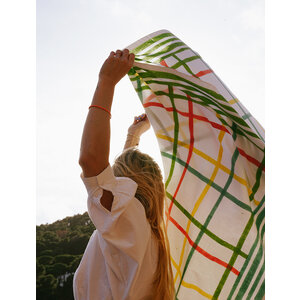 Maison Dînette Rothko nappe peach 360 x 170