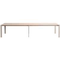 Altera verlengbare eettafel T0703 blad eik onderstel metaal cool grey + 3 verlengstukken