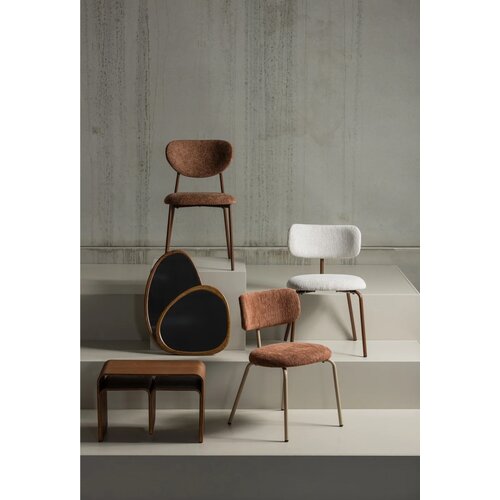WOOOD Leif spiegel hout naturel 64x 38 cm
