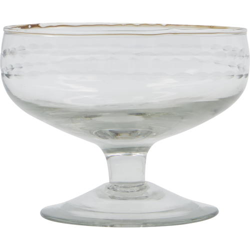 House Doctor Vintage dessertkom helder glas House Doctor Vintage dessertkom helder glas