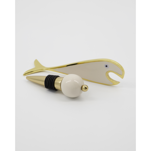 House Doctor Open bar accessoires, gold, sand - set van 2