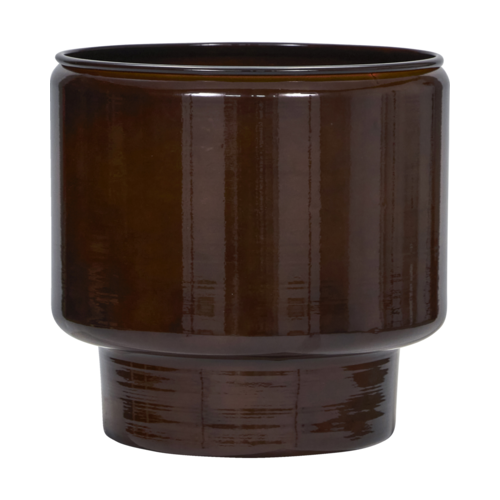 House Doctor Pile bloempot bruin Ø 30 cm