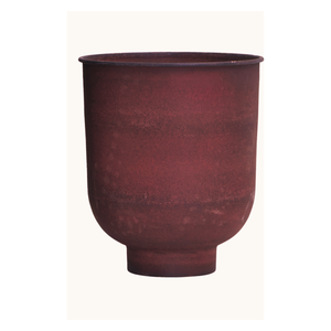 House Doctor Vig bloempot burnt henna Ø 30 cm