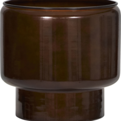 House Doctor Pile bloempot bruin Ø 36 cm