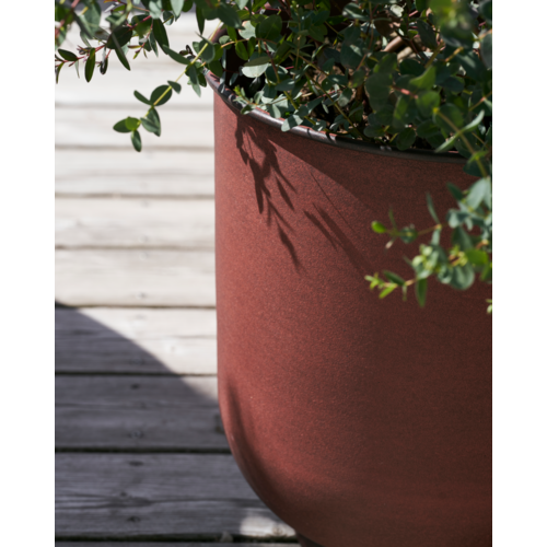 House Doctor Vig bloempot burnt henna Ø 30 cm